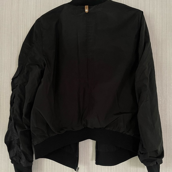 Mackage Cara Bomber for Aritzia | Black - Picture 3 of 4